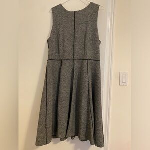 ❌SOLD❌#A7 | H&M | Grey Tweed Fit and Flare Dress | Size 14